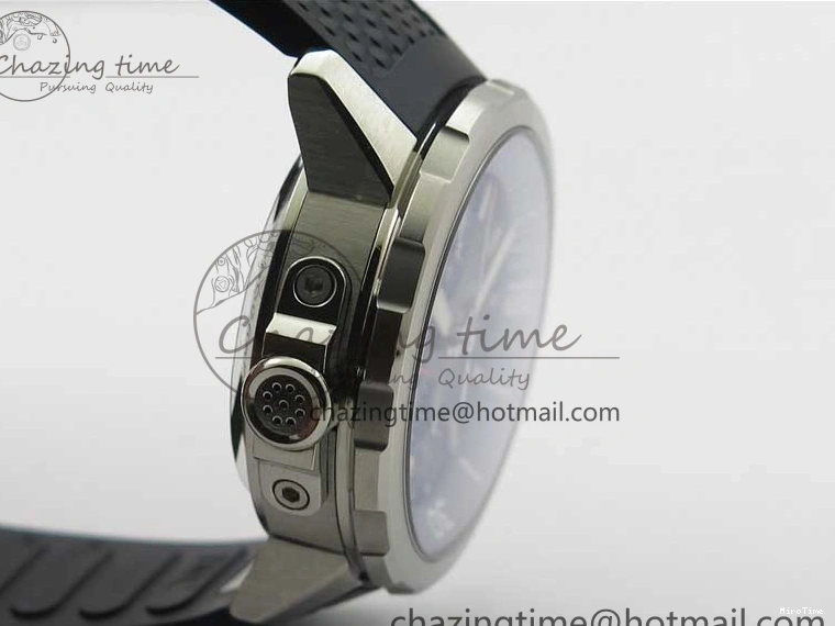 MIROTIME 0111 Aquatimer Chrono IW376803 V6F 1:1 Best Edition Blue Dial on Ruber Strap A Neat 7083